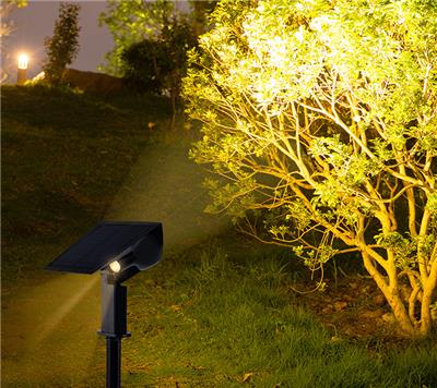 太阳能灯壁灯草坪户外庭院灯花园灯草地灯LED投射灯首信智享