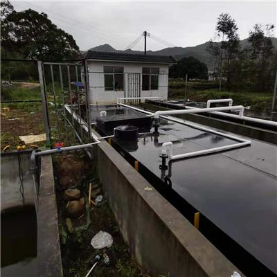 小型农村污水处理设备调试试车前的检查