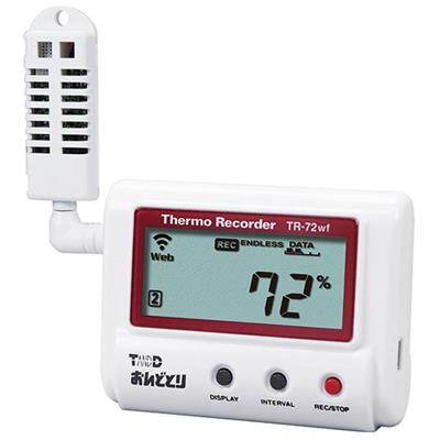 热销日本T&D温湿度记录仪 TR-72nw