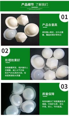 姜堰市餐饮污水处理液面覆盖球填料强度高性能稳定