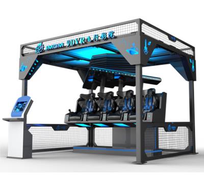 银河幻影四座飞行VR影院悬挂式设计过山车全套游戏景区游乐场人气设备