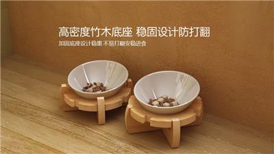 猫碗，宠物碗，狗碗，可升降碗，陶瓷碗，竹木碗，可调节竹木陶瓷碗