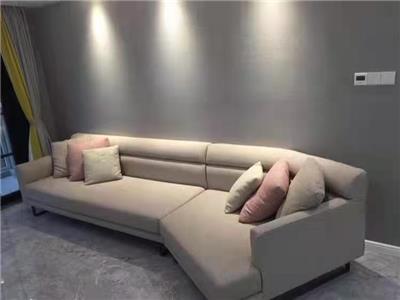 长沙沙发款式定制 会客布艺沙会 弧形沙发厂家供应