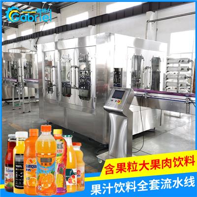 果汁加工生产线 玻璃瓶饮料灌装设备 饮料生产线成套设备