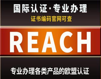 新余REACH认证 REACH附录17检测