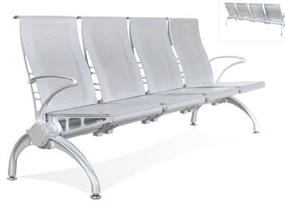 山西小店铝合金排椅不锈钢凳子机场超市广场长椅排椅