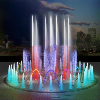 清秀园艺喷泉公司 大型音乐喷泉 喷泉水景设计 喷泉施工一体综合喷泉水秀公司
