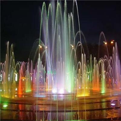 流水喷泉 激光喷泉 喷泉设计施工 激光喷泉中型喷泉