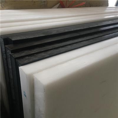 POM板一般有有幾種型號POM-C/H黑色、白色が進口POM板熱塑性塑料中是較堅硬的