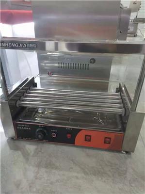 供应全自动旋转控温烤肠机 商用小型电加热烤香肠机