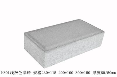 南宁生态水泥透水砖生产企业的基本规格