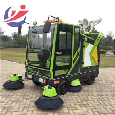 创洁环卫设备清洗清理设备扫地机/新能源驾驶室扫地机/新款扫地机图片价格