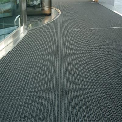 成品铝合金防尘地毯厂家 安顺铝合金防尘地垫成品 防尘地毯安装方法