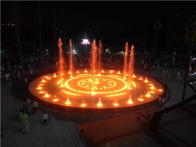 丽江漂浮音乐喷泉设计