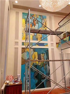彩绘手绘墙绘墙面绘画壁画艺术涂鸦艺术，尺寸定制图案定制 装饰美化空间