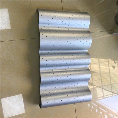 氟碳铝单板_波浪造型铝单板