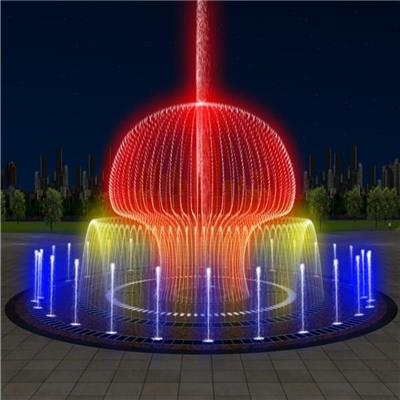 制作灯光喷泉 音乐喷泉厂家直销 来图设计喷泉