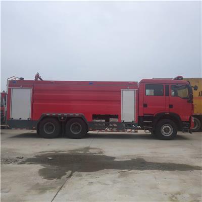 长沙市国六水罐消防车参数型号 10吨社区消防车