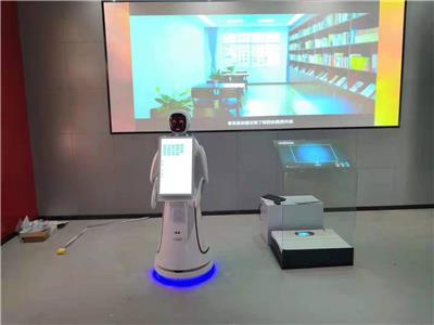 安庆展馆讲解机器人自主导览 智能迎宾