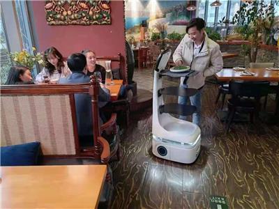 吕梁餐厅送餐机器人