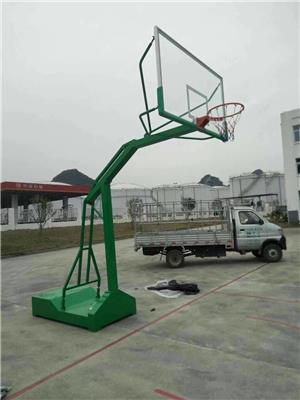 广西百色移动篮球架生产 广西百色地埋篮球架厂家价格