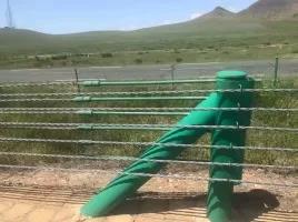 安平生产镀锌缆索护栏  钢丝绳护栏厂家