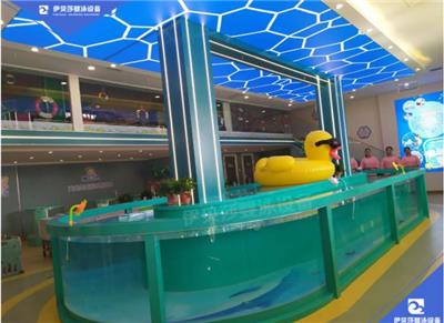 亲子池 广州恒温中柱通透玻璃游泳池怎么定制
