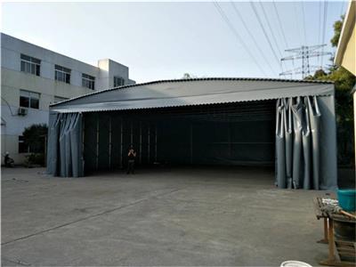 伸缩雨棚一平米80元 上门服务大型篮球场遮阳篷广州