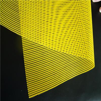 厂家直销荧光橙色树脂面料 荧光PVC网格布 荧光安全布