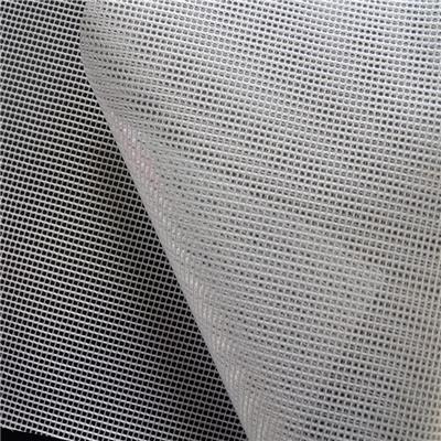 源头工厂生产建筑防炎布 PVC透明夹网布 箱包网格布