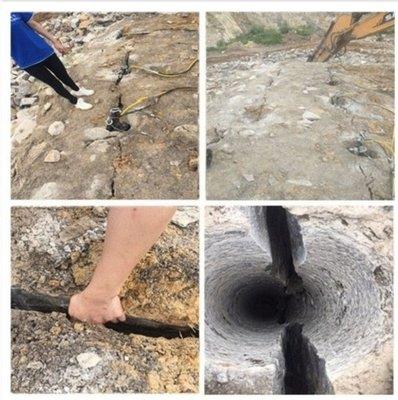 杭州矿山液压劈裂棒厂家 岩石静音开采劈裂棒