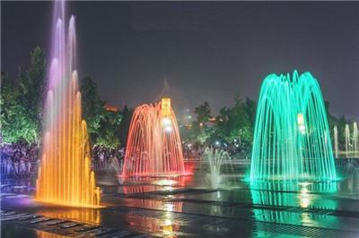 山西广场喷泉设备 唐东园林古建筑工程