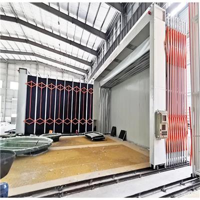 安庆内折叠伸缩式喷漆房 沐蓝专业废气处理技术值得信赖