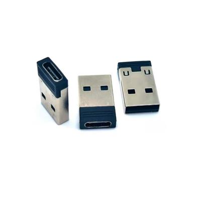 TYPE-C3.1母座转USB2.0A公转接插座 双面插 USB2.0A公+TYPE-C3.1母座二合一转接插头