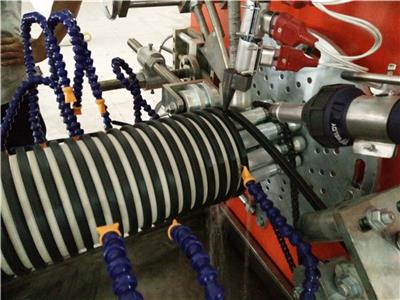 供应塑料检查井管生产线 大量供应HDPE单壁缠绕管生产线