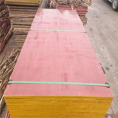 广西建筑模板建筑覆膜板覆膜胶合板多层板红板源头厂家现货供应