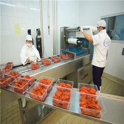 中国澳门包装机厂家上海承鑫供应全自动一出六熟食保鲜包装批发价咨询