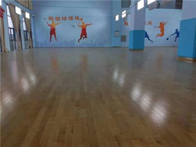 泰安篮球木地板安装 安徽实阳体育设施工程
