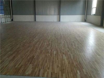 甘南篮球场木地板安装 安徽实阳体育