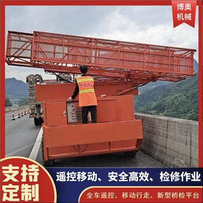 黔东南桥梁检测作业车 施工图片