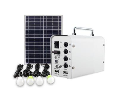 太阳能家用发电照明小系统户外施工应急救援照明系统