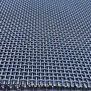 厂家直供高耐磨锰钢编织振动筛网