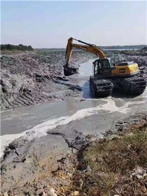 宣城水挖机出租服务 水陆挖机租赁