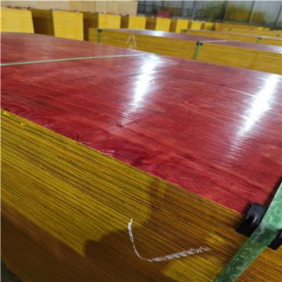 广西建筑模板厂家供应施工常用9层红模板