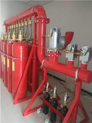 七氟丙烷无管网自动灭火装置 太原管网七氟丙烷气体灭火系统