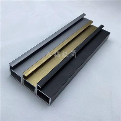 广东义福铝业 创意个性化设计定制玻璃柜平开门型材