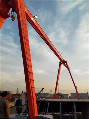 浙江地区MH10吨龙门吊5吨花架式天车32吨单梁门式起重机