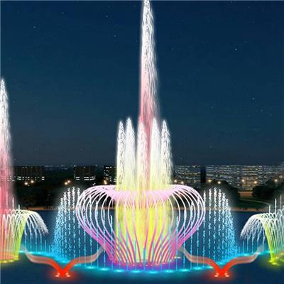喷泉设计安装 漂浮喷泉 河道湖面网红喊泉