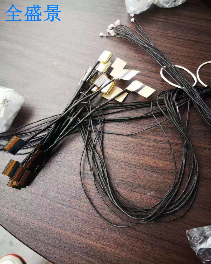 深圳较细同轴矿用电缆设计 精密同轴线束加工定制 无人机摄像头连接线加工