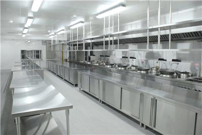 广州食堂厨房设计效果图 饭店设计